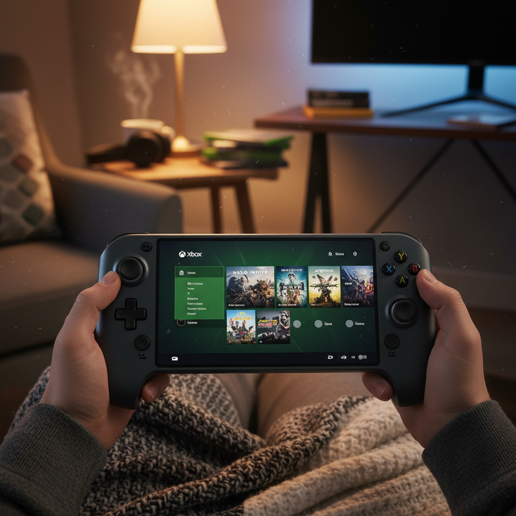 Microsoft’s Xbox Interface for Windows Handhelds Revealed