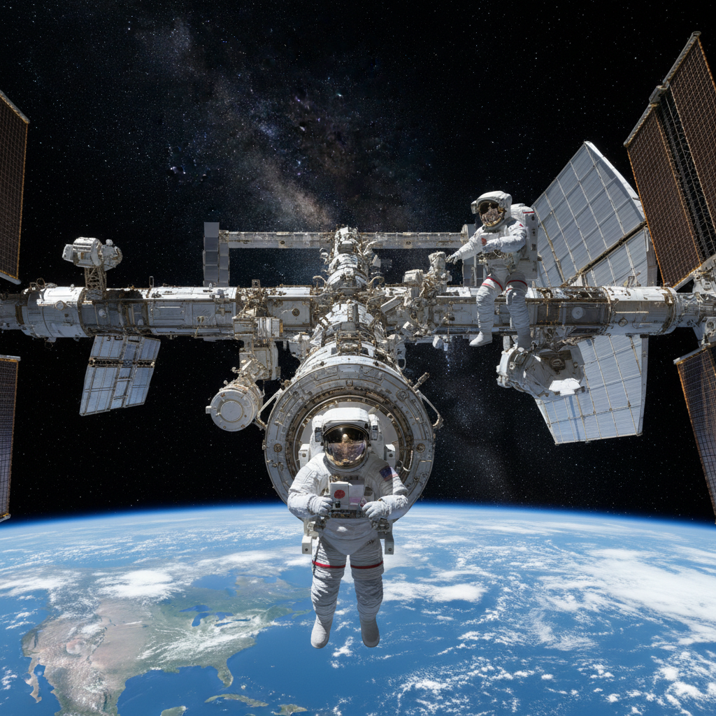 Space Station Leak Persists Despite Repairs