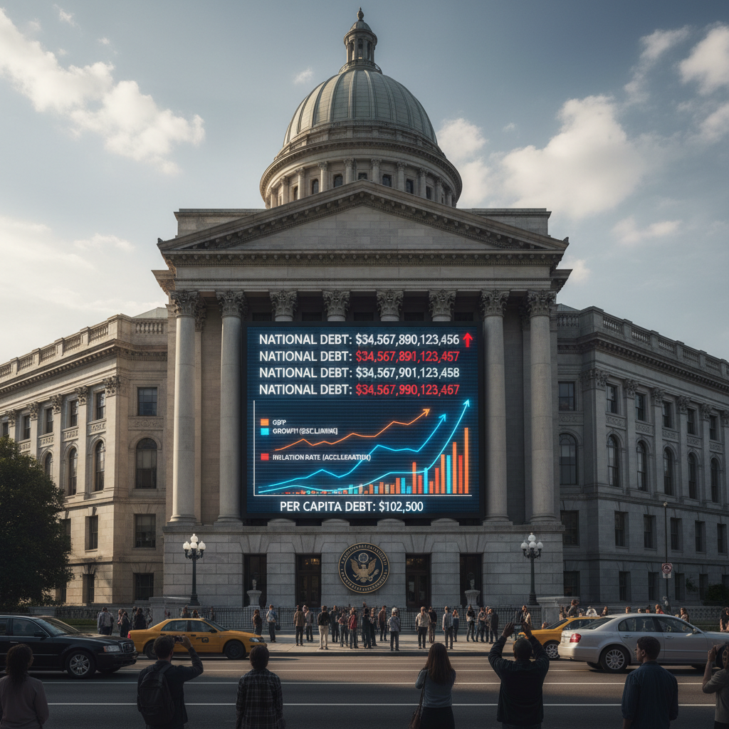 Fiscal Uncertainty Grows as U.S. Government Seeks $6.8 Trillion in New Debt