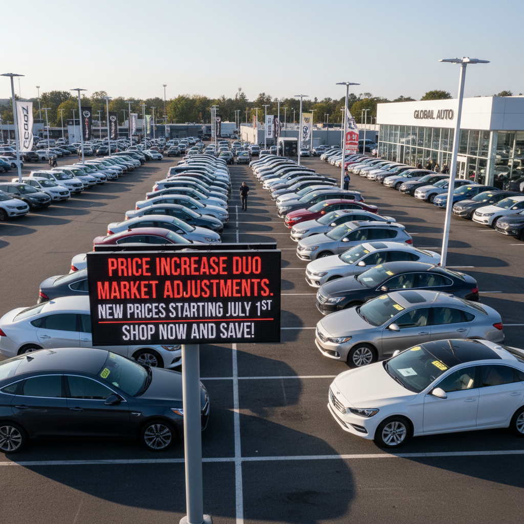 Car Buyers in the USA Face Higher Costs as Maruti Suzuki Raises Prices