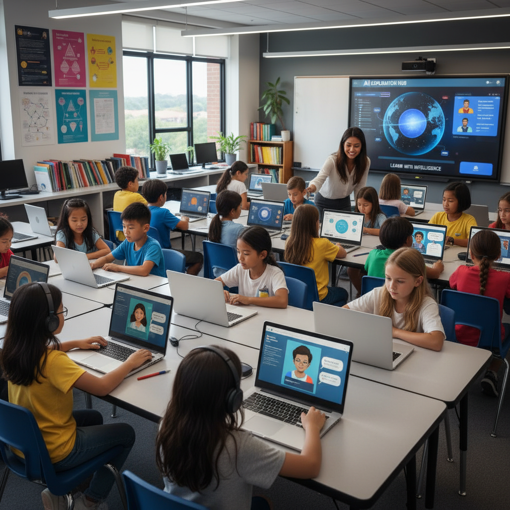 Generative AI Is Changing Classrooms Worldwide and in the USA National 3 — But With Raising Concerns