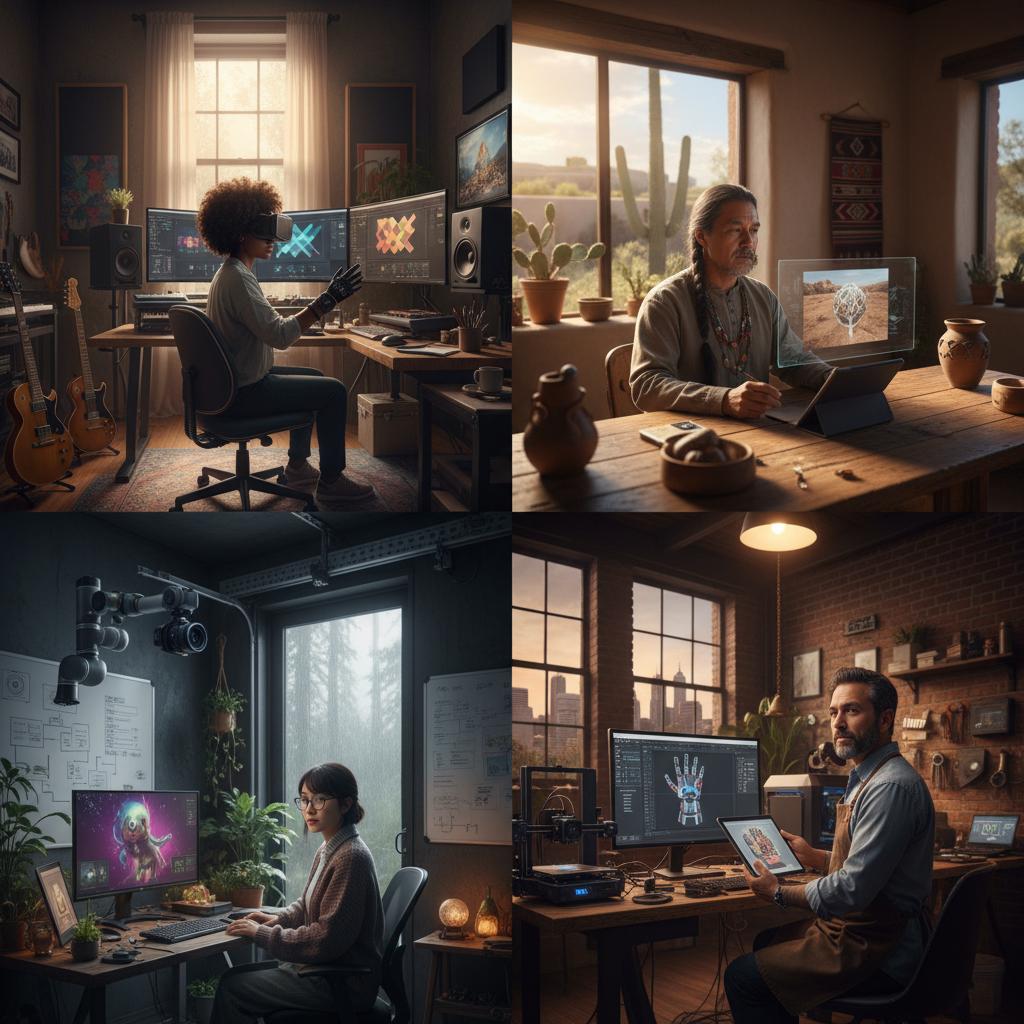 How AI Empowers Creators Across America