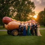 Kansas Teens Turn Heads with Oscar Mayer Wienermobile Prom Arrival