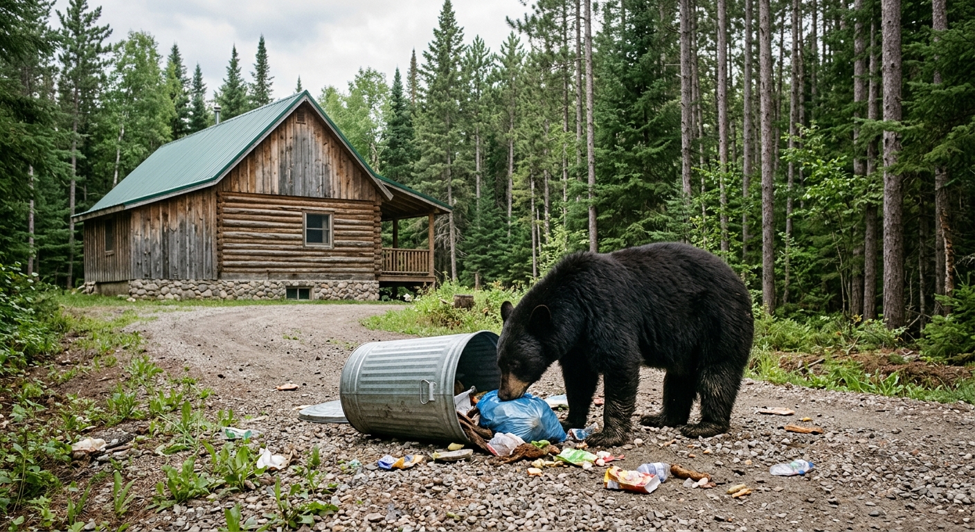 Lake Tahoe Black Bear Charges Man, Prompting Safety Reminder from Wildlife Officials