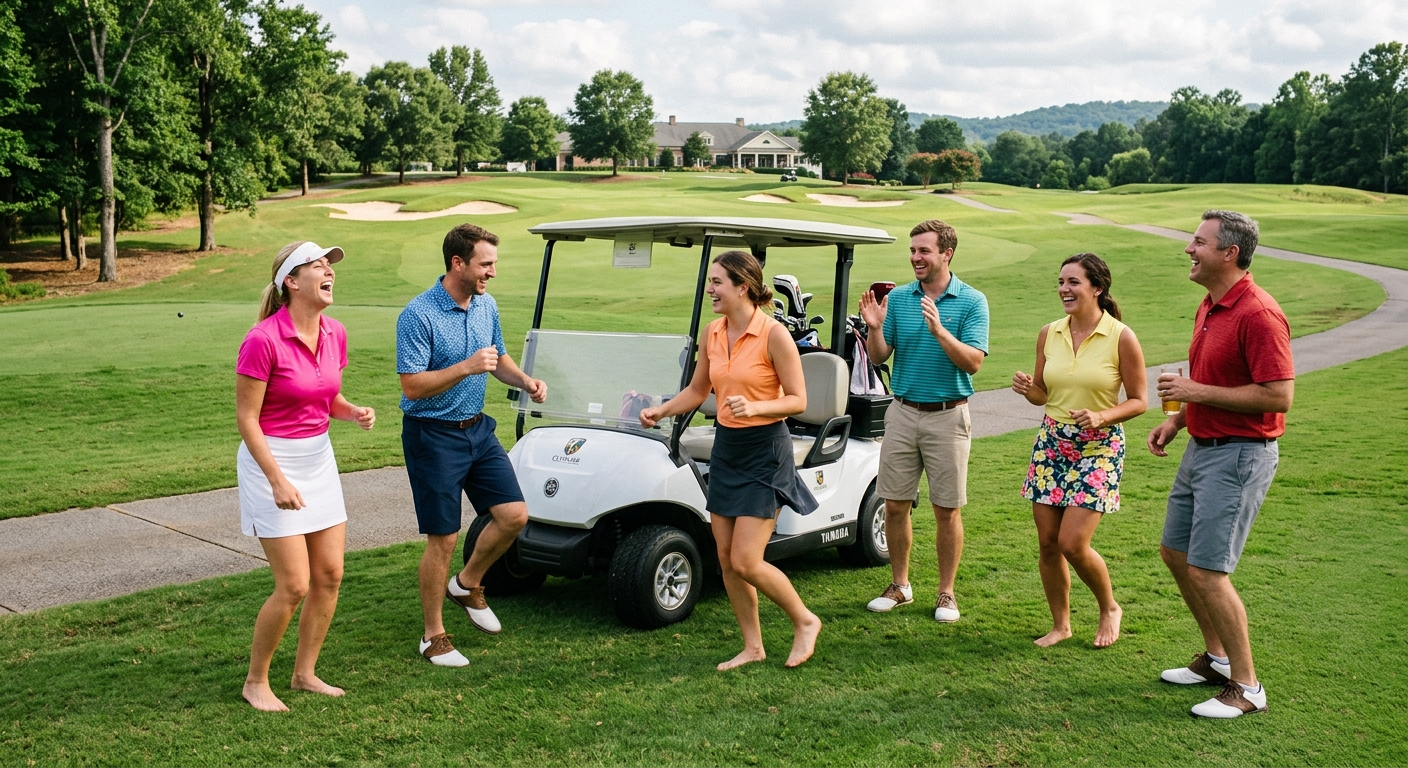 Jena Sims Brings Fresh Energy to National Golf Content with Playful Approach