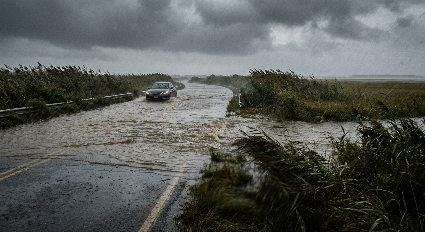 Tropical Storm Edouard Brings Heavy Rain and Winds to Gulf Coast Communities