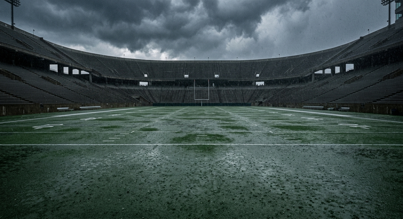 Stormy Weather Sets the Stage for Alabama-Georgia Game in Tuscaloosa