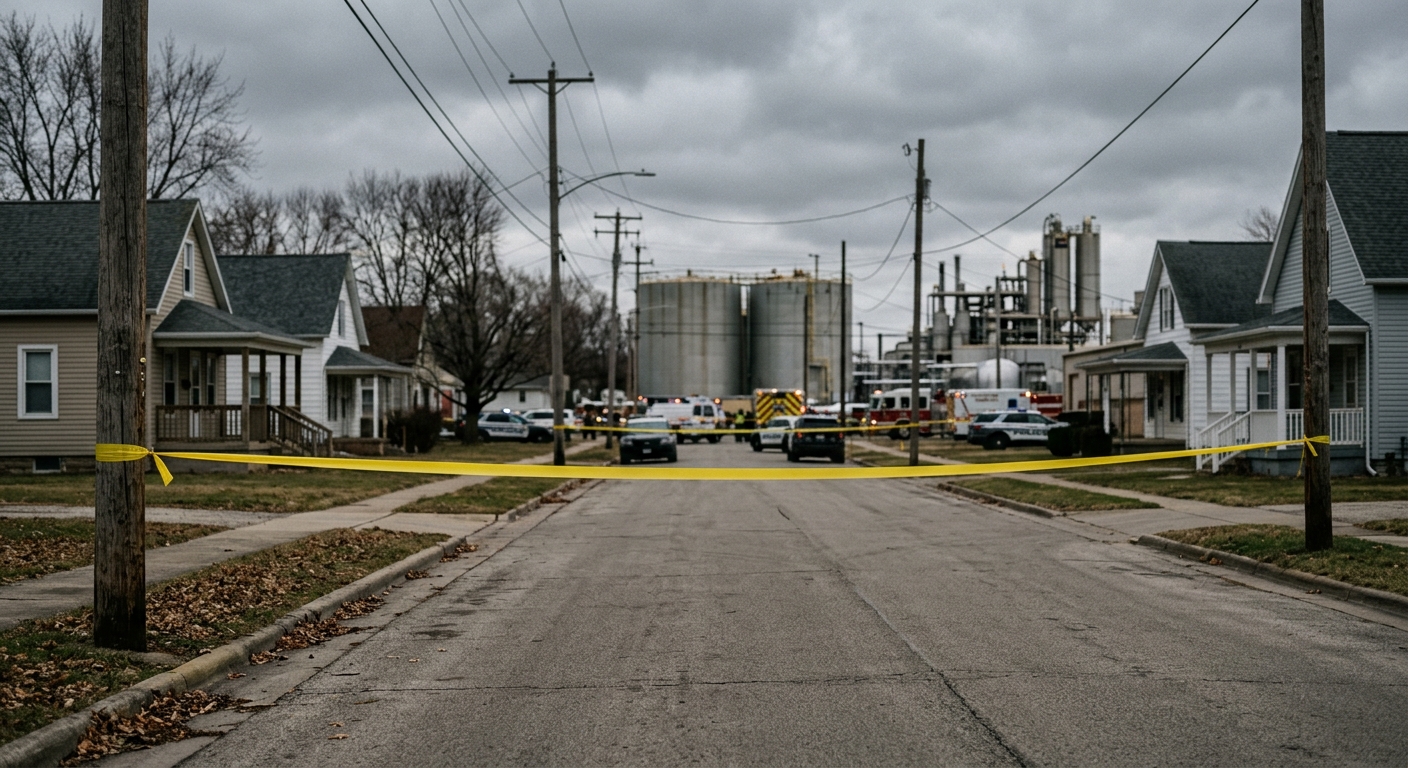 Evacuation Zones Expanded Following Chemical Tank Explosion in Toledo, Ohio